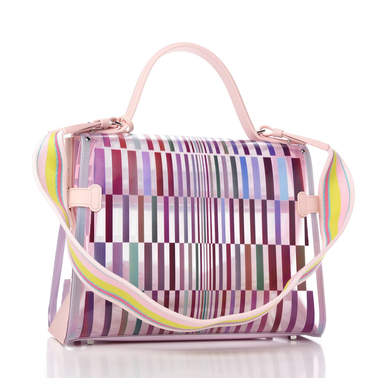PVC Tempete The Eye Catcher Satchel Multicolor