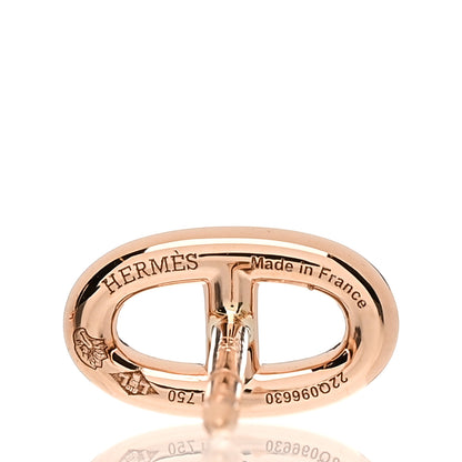 Hermes 18K Rose Gold TPM Farandole Stud Earrings 4 of 5