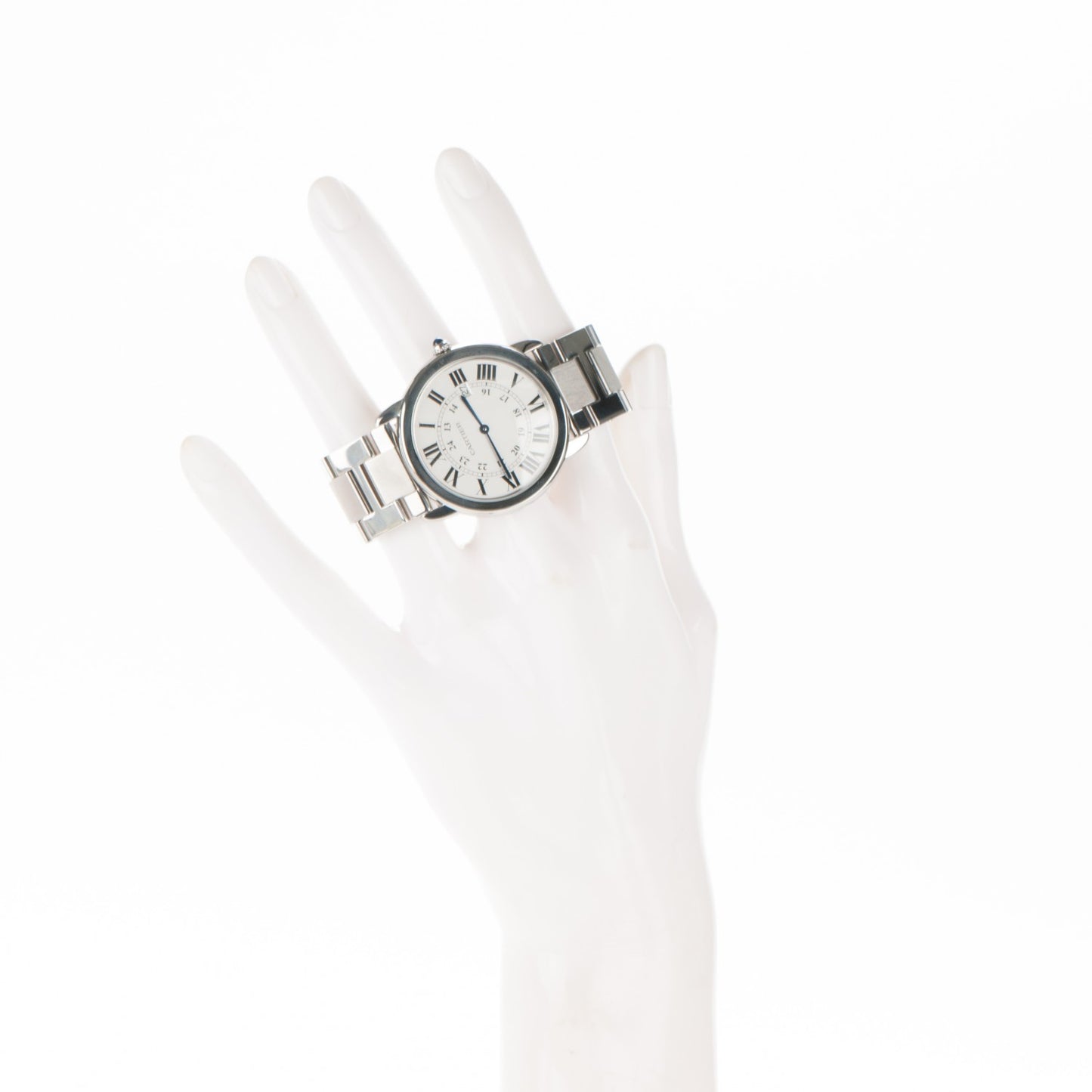 Stainless Steel 36mm Ronde Solo Quartz Watch