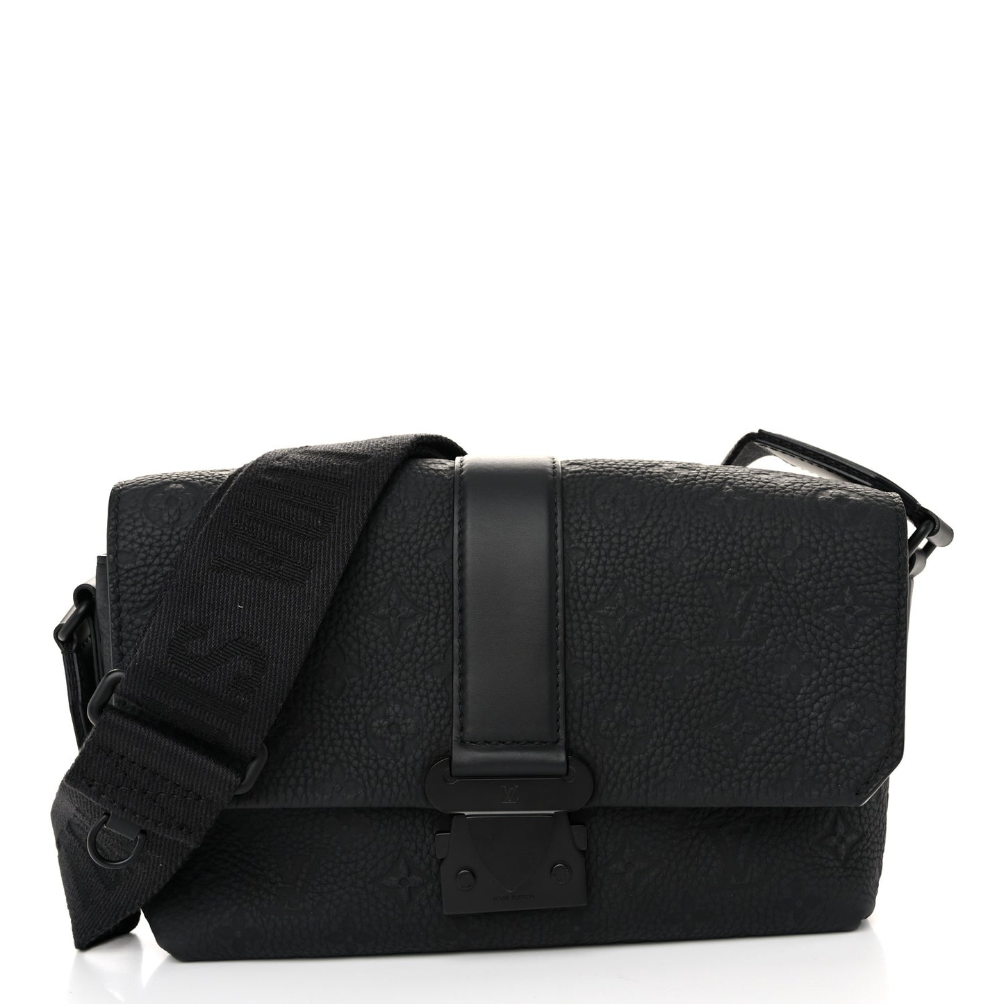 Taurillon Monogram S-Cape Messenger Black