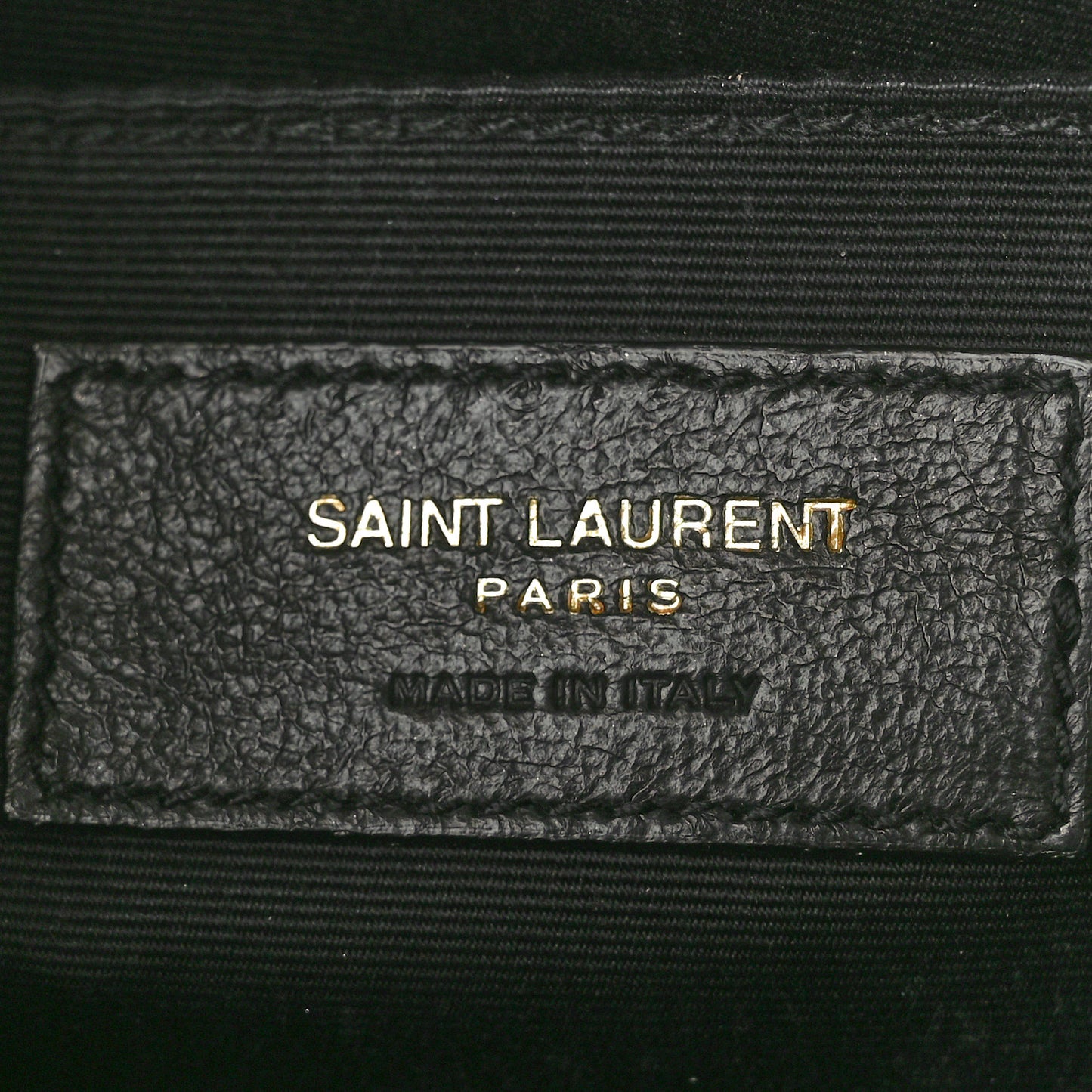Calfskin Matelasse Monogram Lou Camera Bag Black