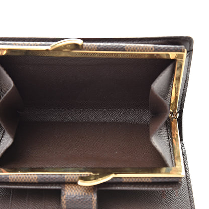Louis Vuitton Damier Ebene French Purse Wallet 6 of 9