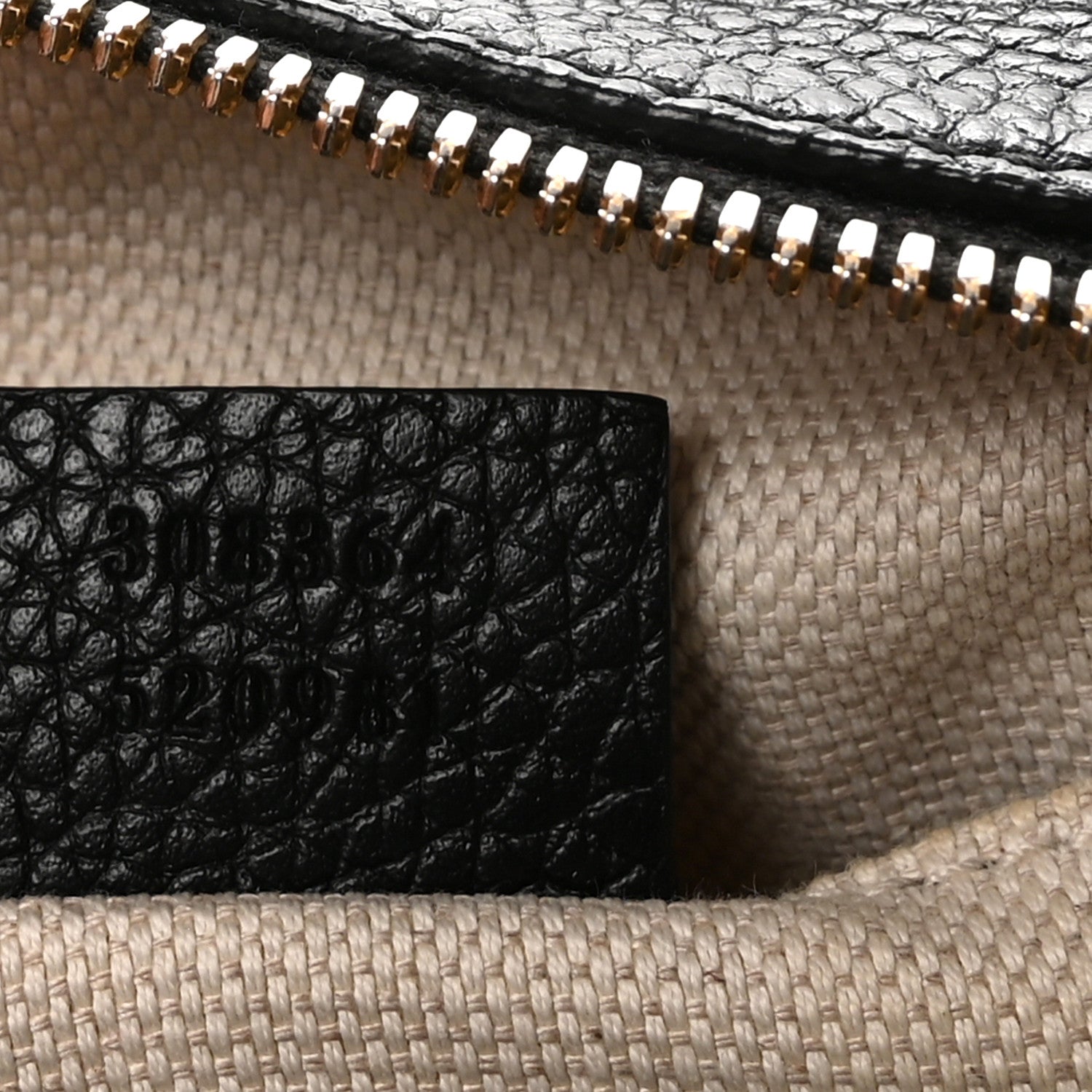 Gucci Pebbled Calfskin Small Soho Disco Bag Black 7 of 11