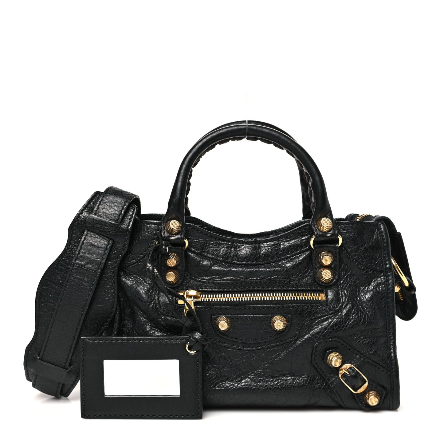 Agneau Giant 12 Gold Hardware Mini City Black
