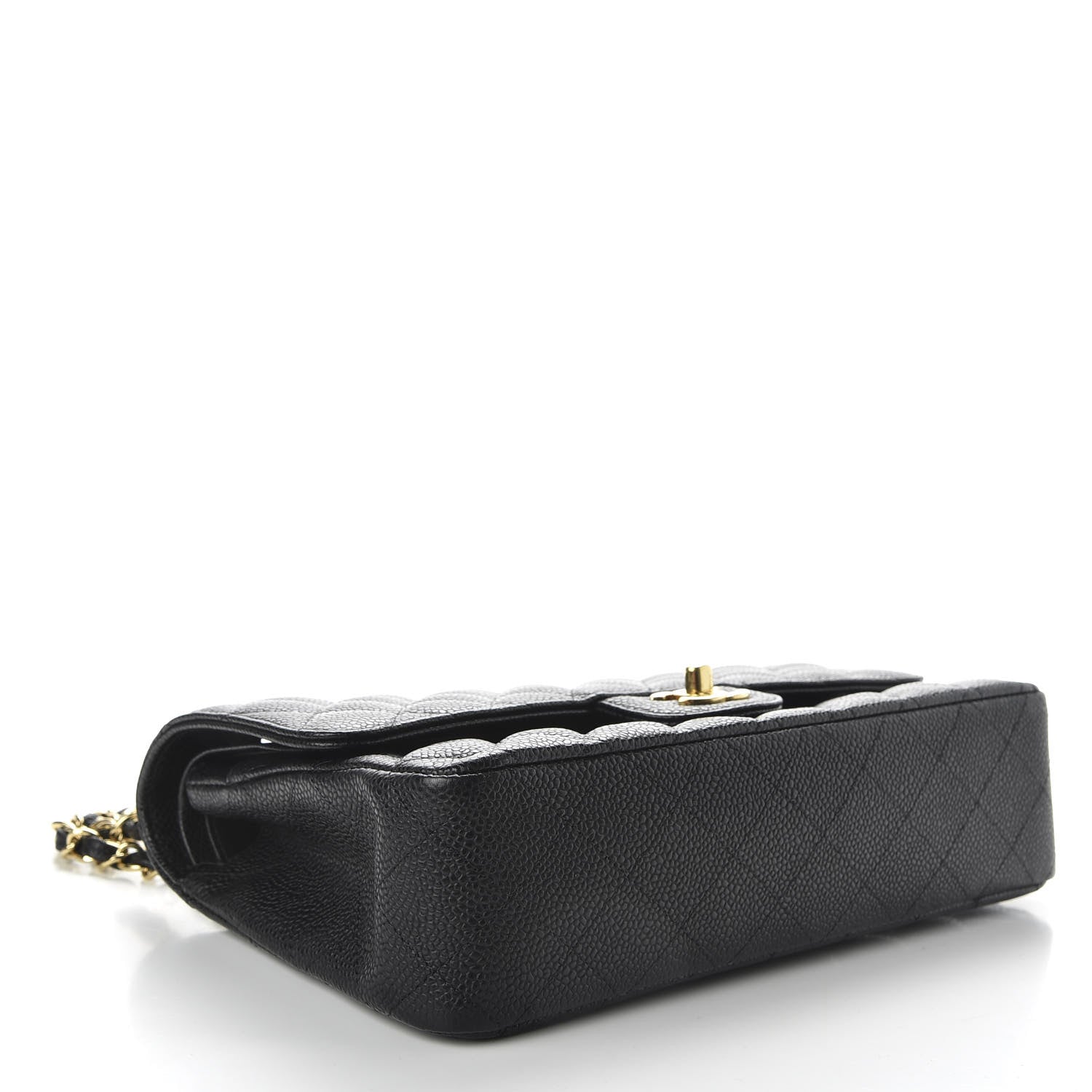 Chanel Caviar Quilted Medium Double Flap Black 4 of 12