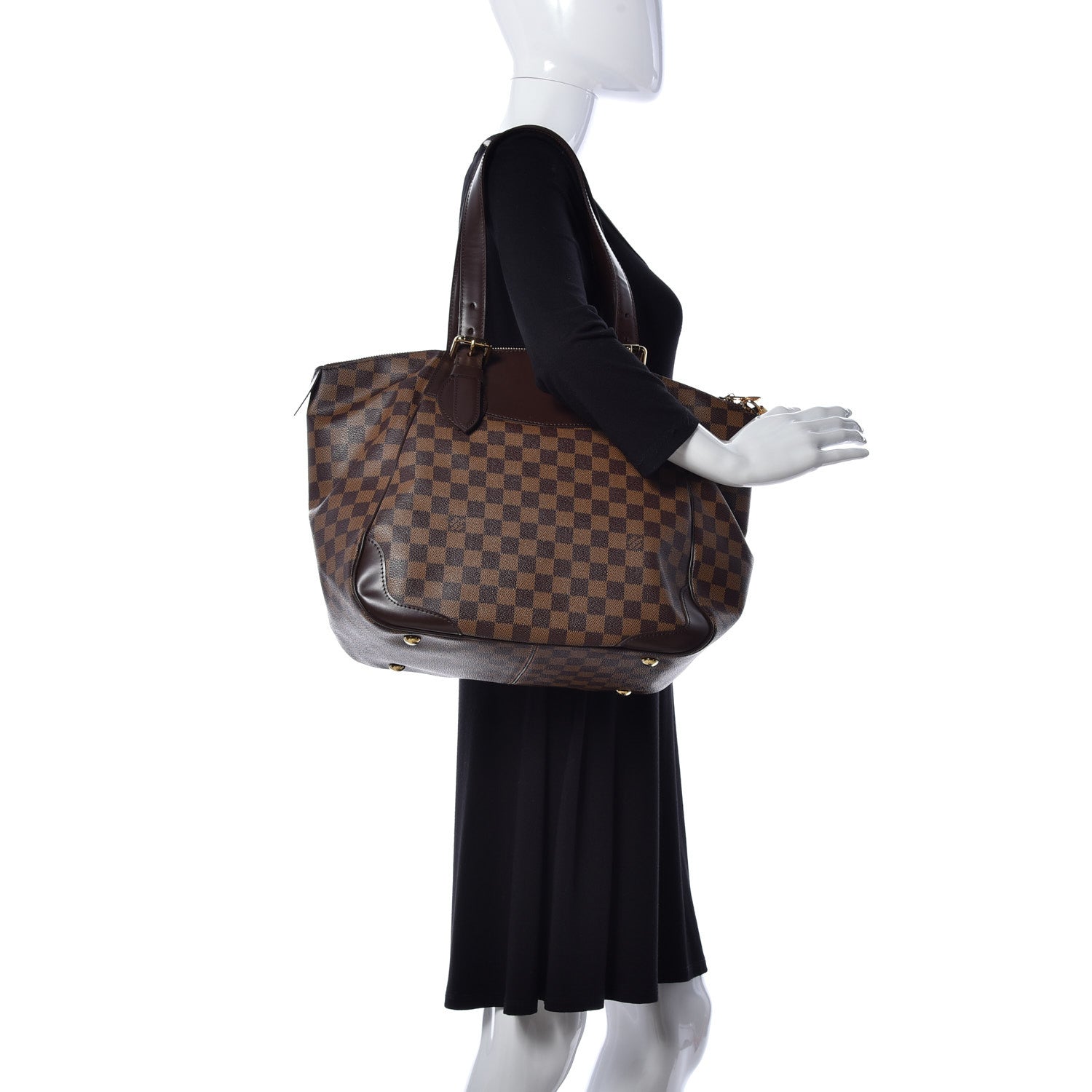 Louis Vuitton Damier Ebene Verona GM 2 of 8