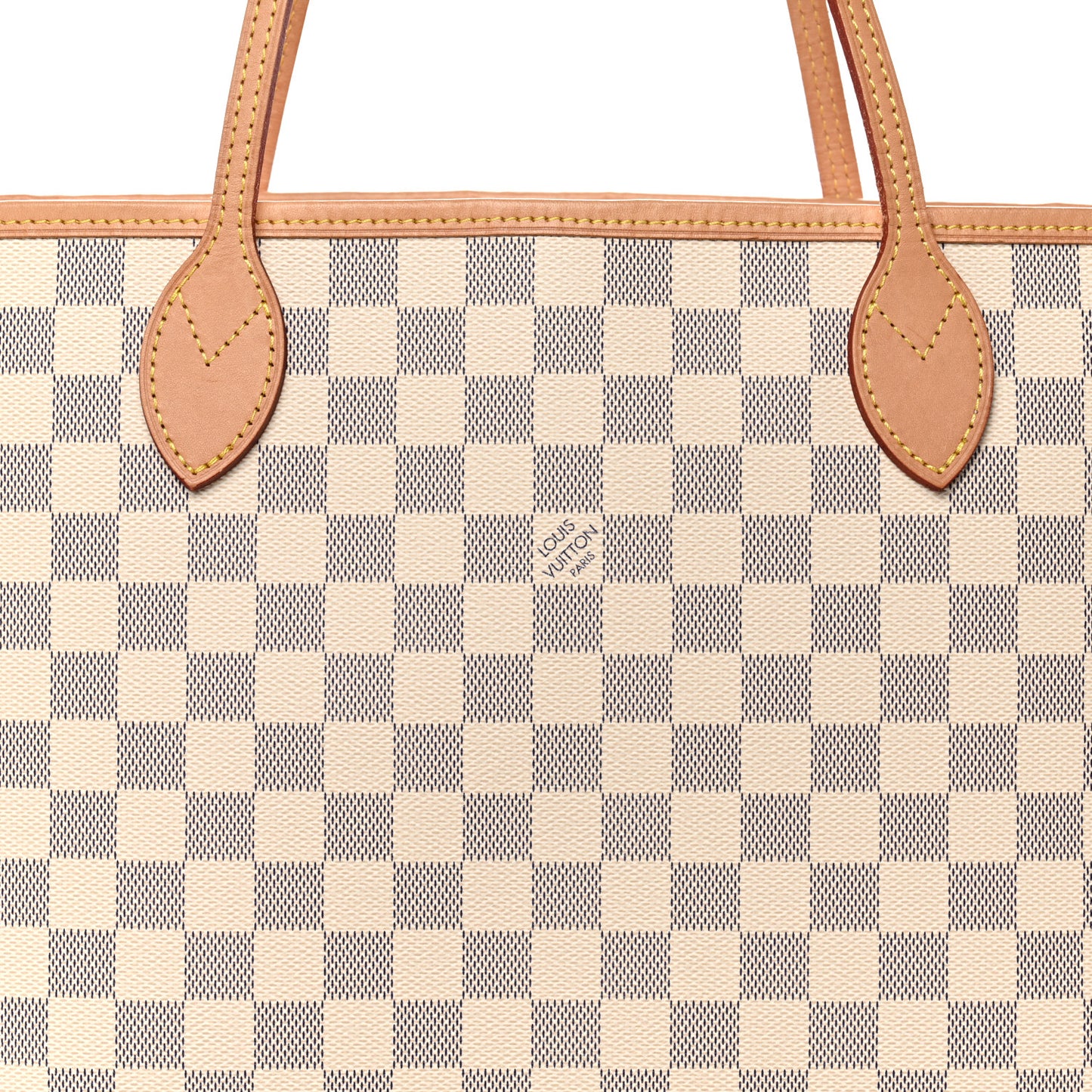 Damier Azur Neo Neverfull MM Rose Ballerine