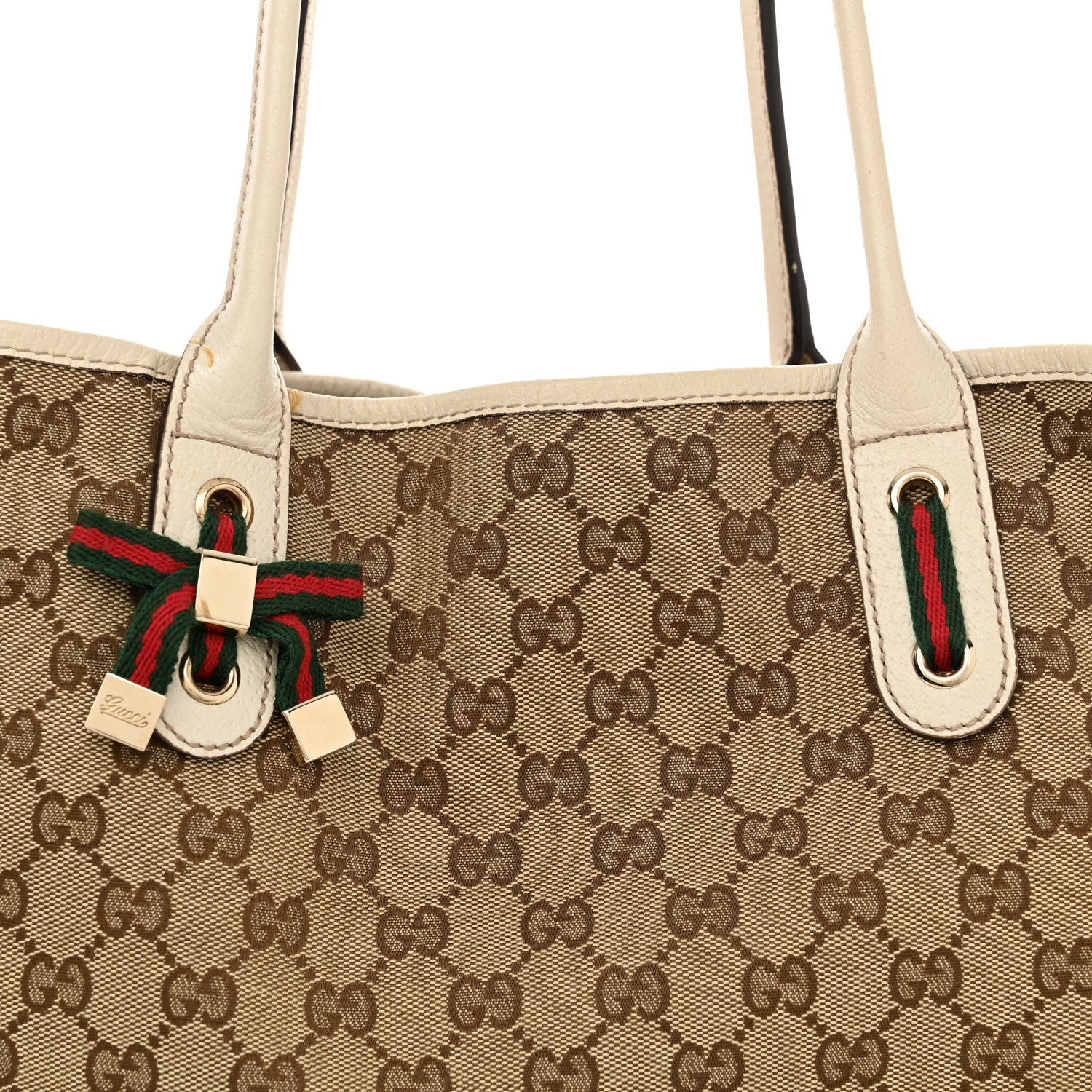 Gucci Monogram Medium Princy Tote Off White 8 of 16