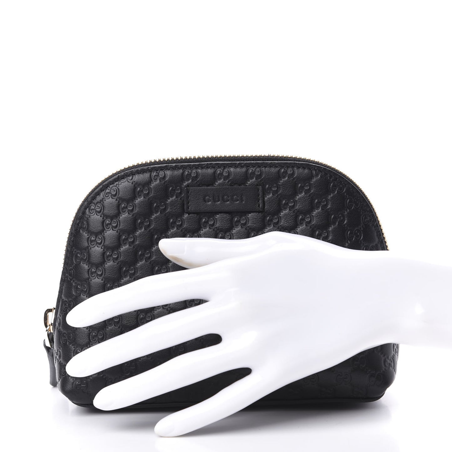 Microguccissima GG Cosmetic Case Black