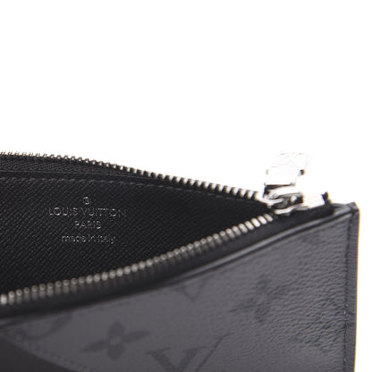Louis Vuitton Reverse Monogram Eclipse Taiga Coin Card Holder 5 of 5
