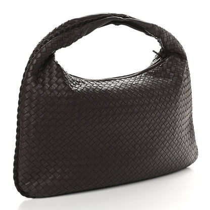 Bottega Veneta Nappa Intrecciato Large Veneta Hobo Ebano 3 of 11
