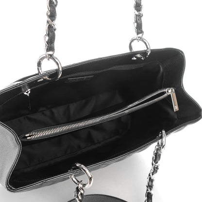 Chanel Caviar Quilted Grand Shopping Tote GST Black 6 of 8
