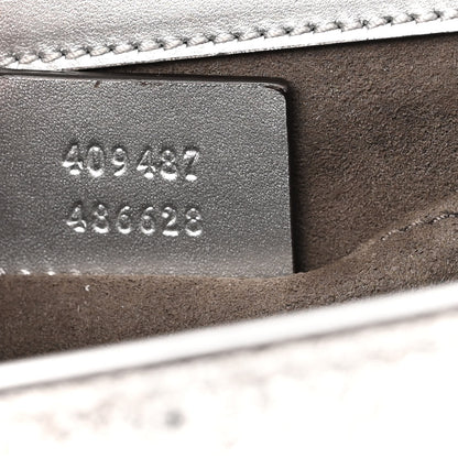 Gucci Galassia Small Padlock Shoulder Bag Argento 7 of 10