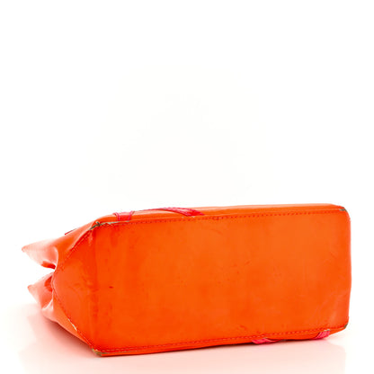 Louis Vuitton Vernis Fluo Reade PM Orange 3 of 17
