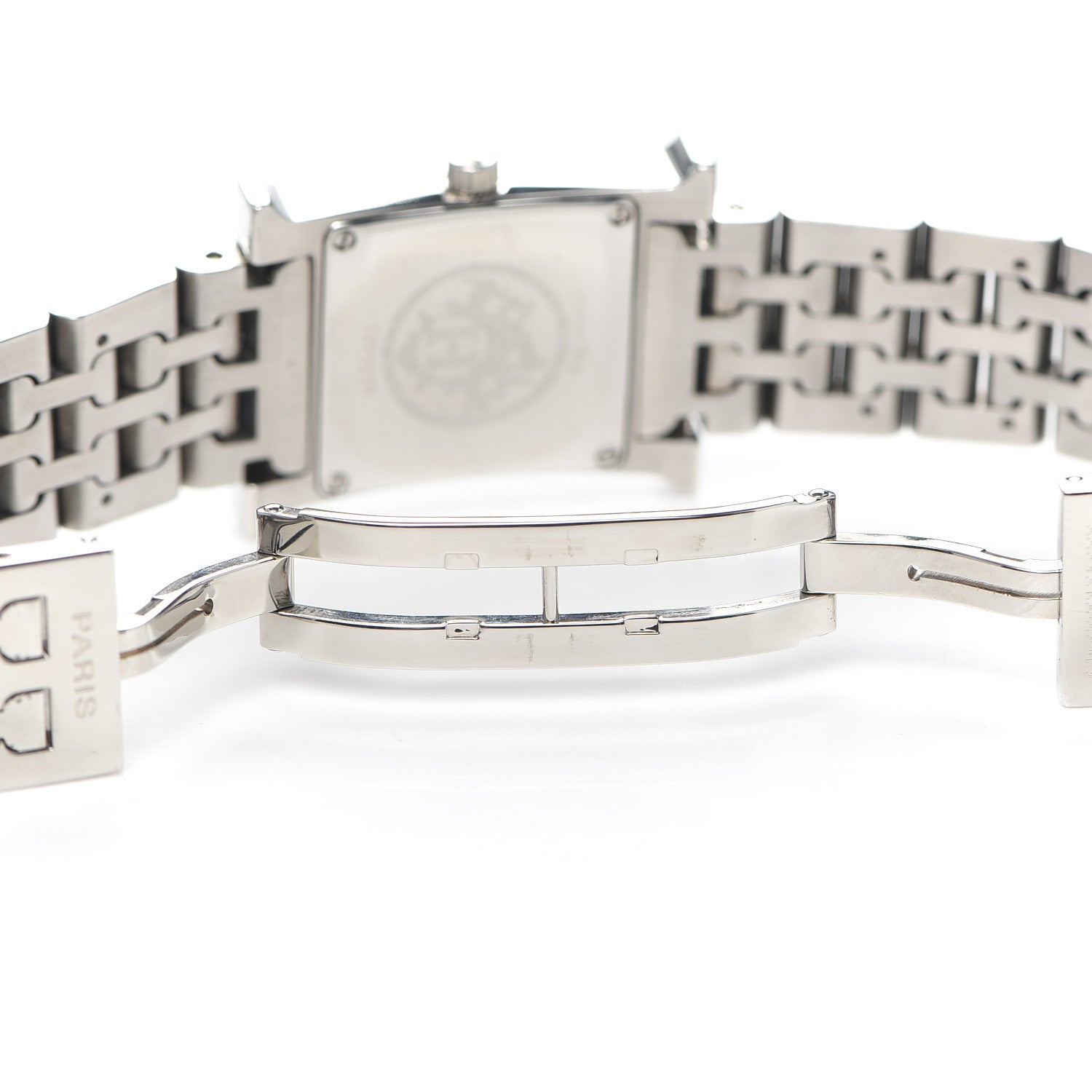 Hermes Stainless Steel 21mm Heure H Hour Quartz Watch 5 of 5