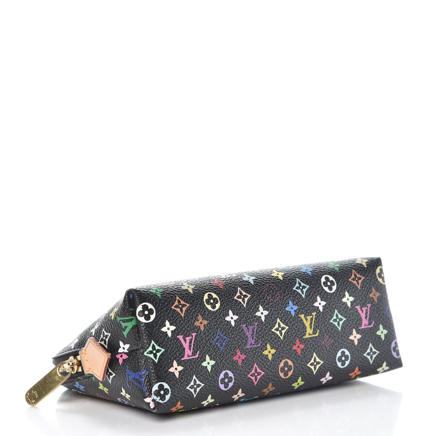 Louis Vuitton Monogram Multicolor Cosmetic Pouch Black Grenade 4 of 9