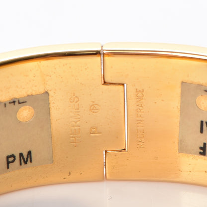 Hermes Enamel Wide Clic Clac H Bracelet PM Rouge Amarante 4 of 5