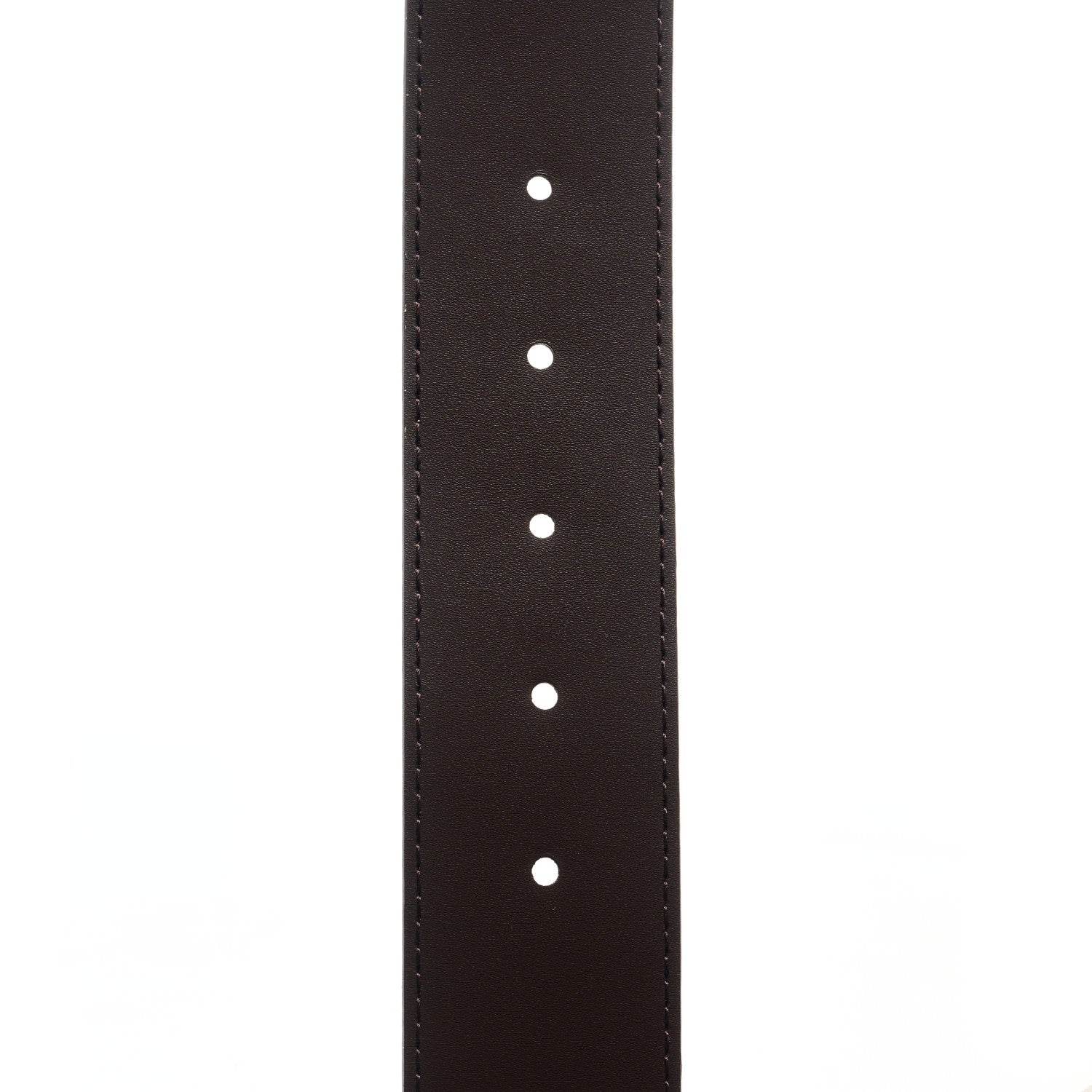 Louis Vuitton Monogram Calfskin 40mm LV Initiales Reversible Belt 80/32 Black 4 of 5