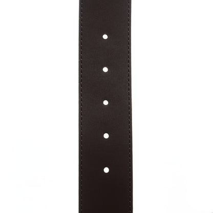 Louis Vuitton Monogram Calfskin 40mm LV Initiales Reversible Belt 80/32 Black 4 of 5