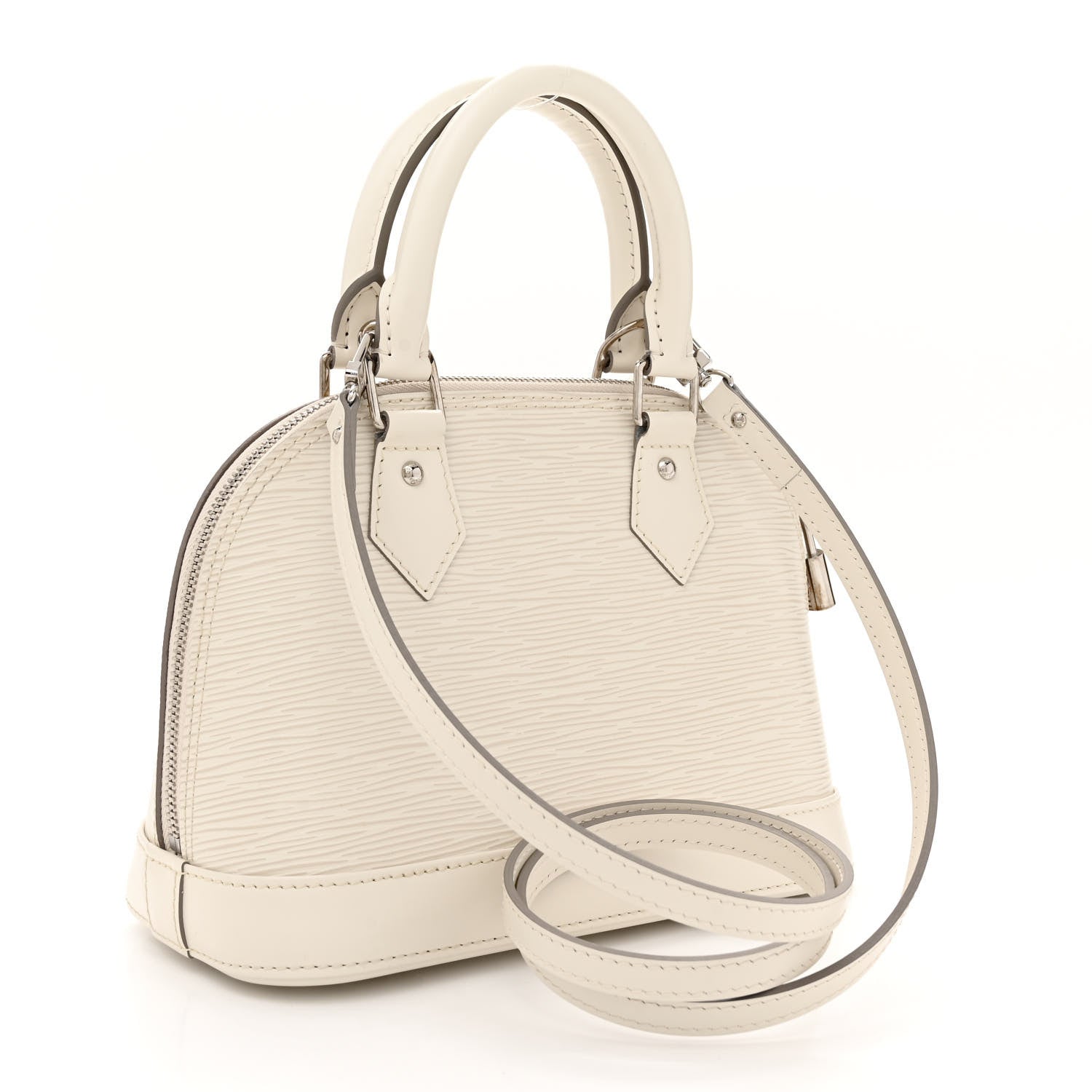 Louis Vuitton Epi Alma BB Ivory 3 of 10