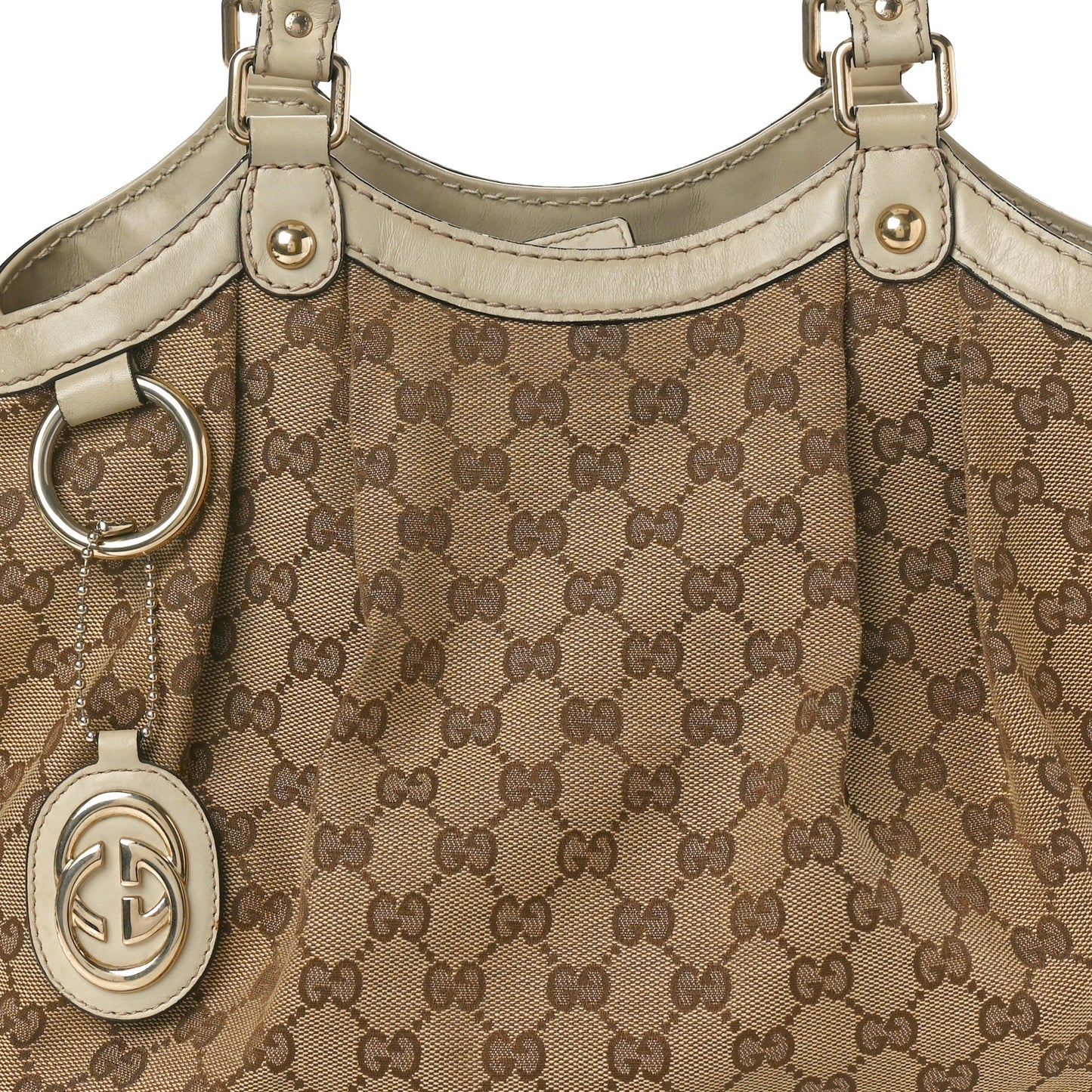 Monogram Medium Sukey Tote Off White