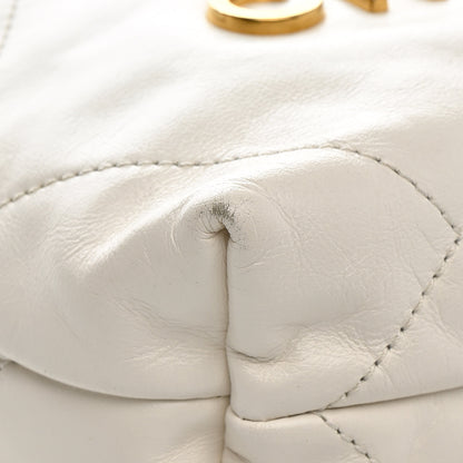 Chanel Shiny Calfskin Quilted Mini Chanel 22 White 11 of 15