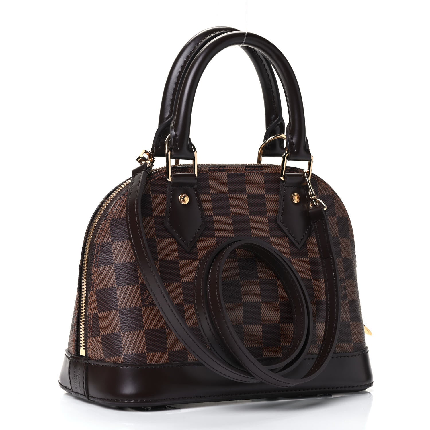 Louis Vuitton Damier Ebene Alma BB 2 of 4