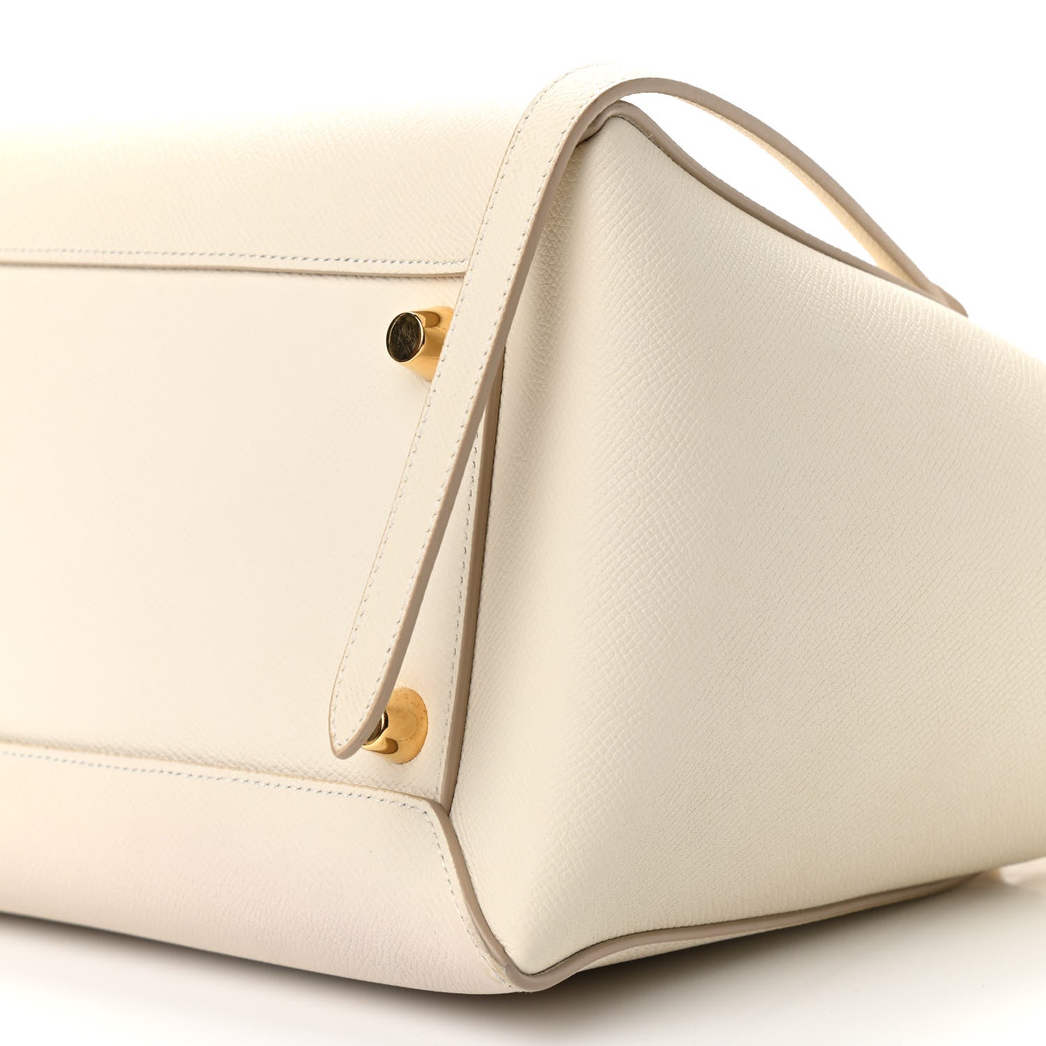 Celine Grained Calfskin Mini Belt Bag White 10 of 10