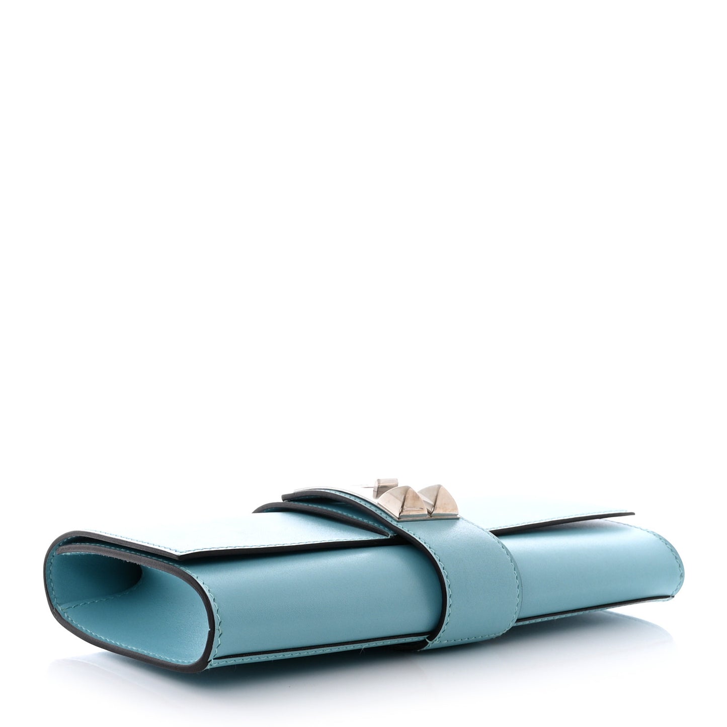 Tadelakt Medor 23 Clutch Bleu Atoll