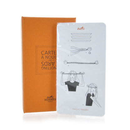 Hermes Knotting Cards Cartes A Nouer Scarf Guide 1 of 3