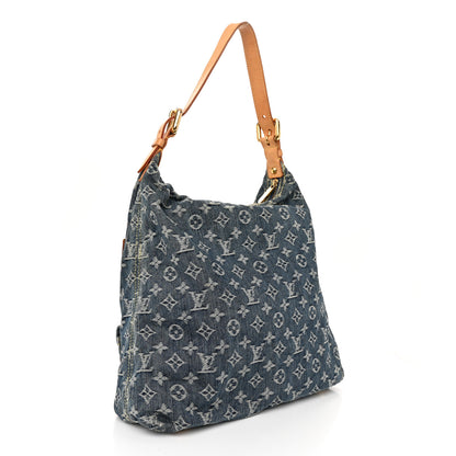 Louis Vuitton Denim Baggy GM Blue 3 of 12