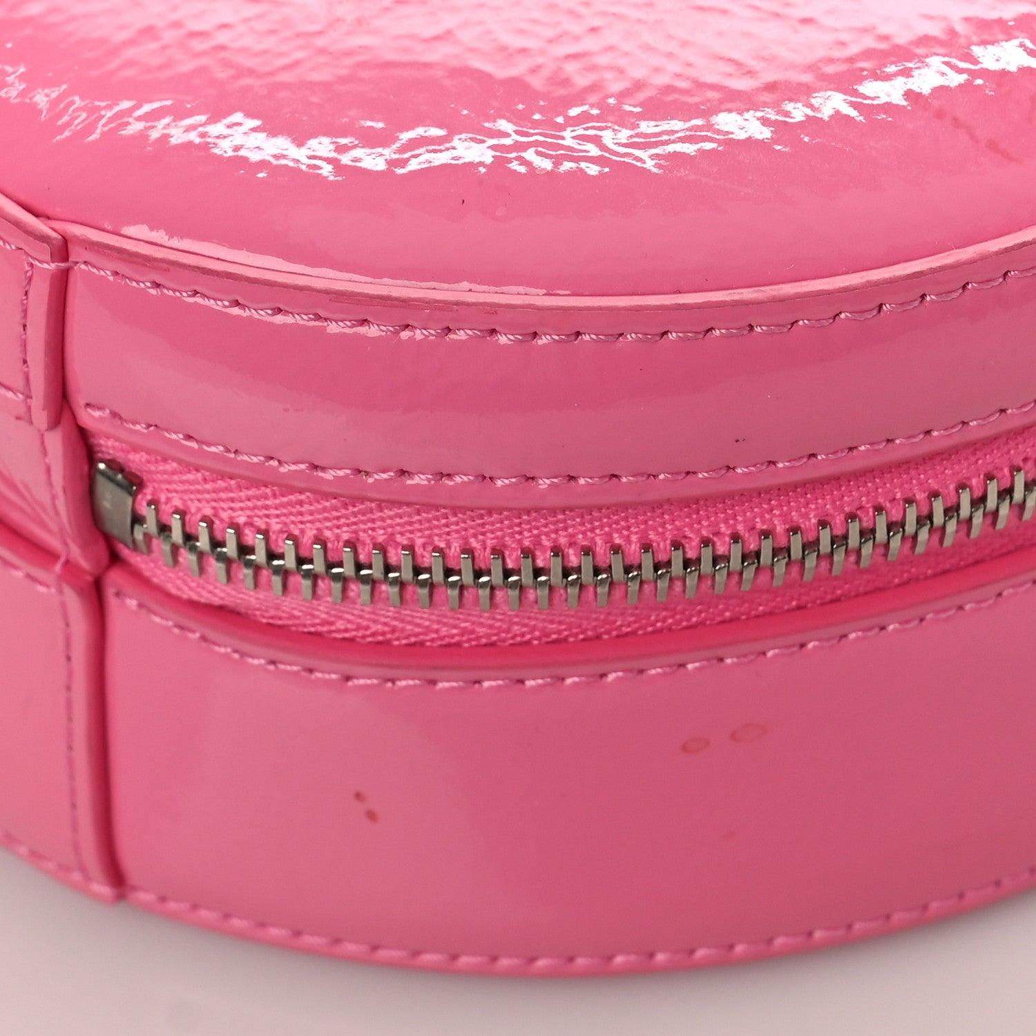 Chanel Patent Round As Earth Evening Bag Pink 9 of 9