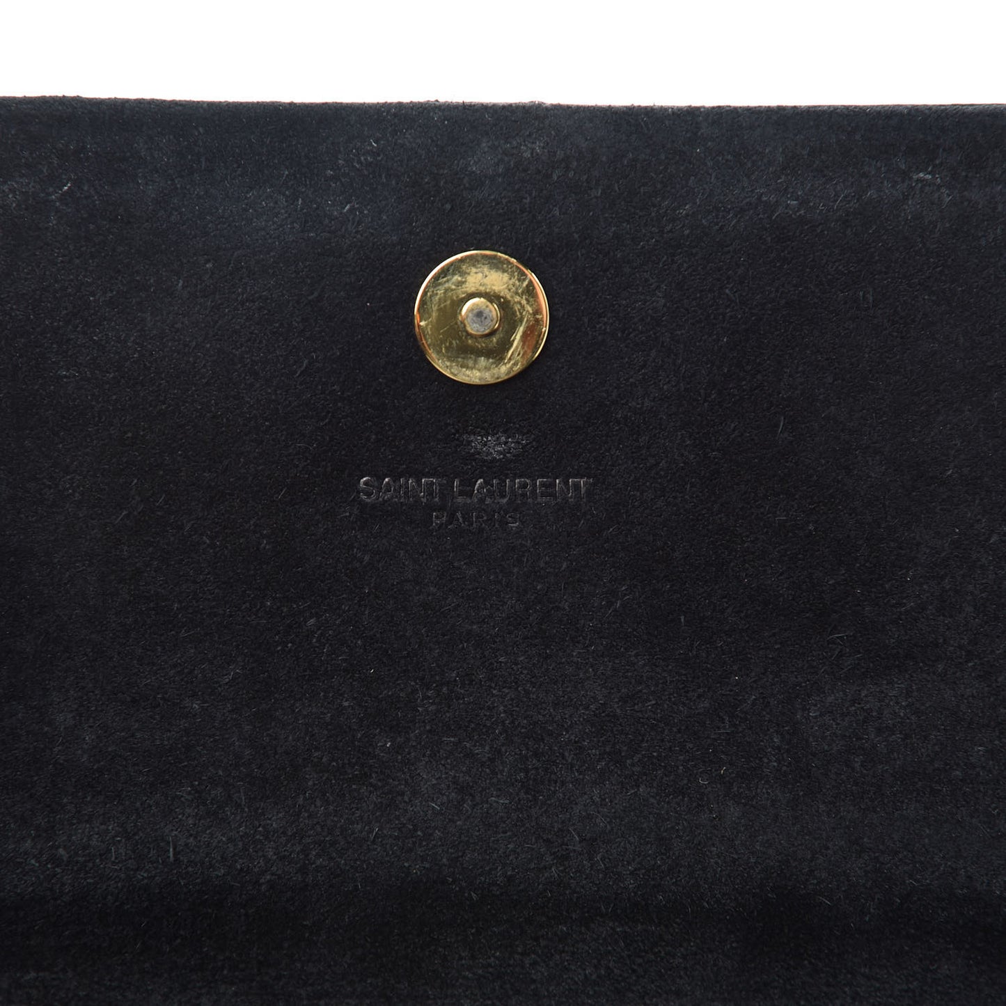 Patent Cassandre Tassel Clutch Black