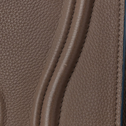 Celine Supple Calfskin Medium Phantom Luggage Grey Blue 12 of 14
