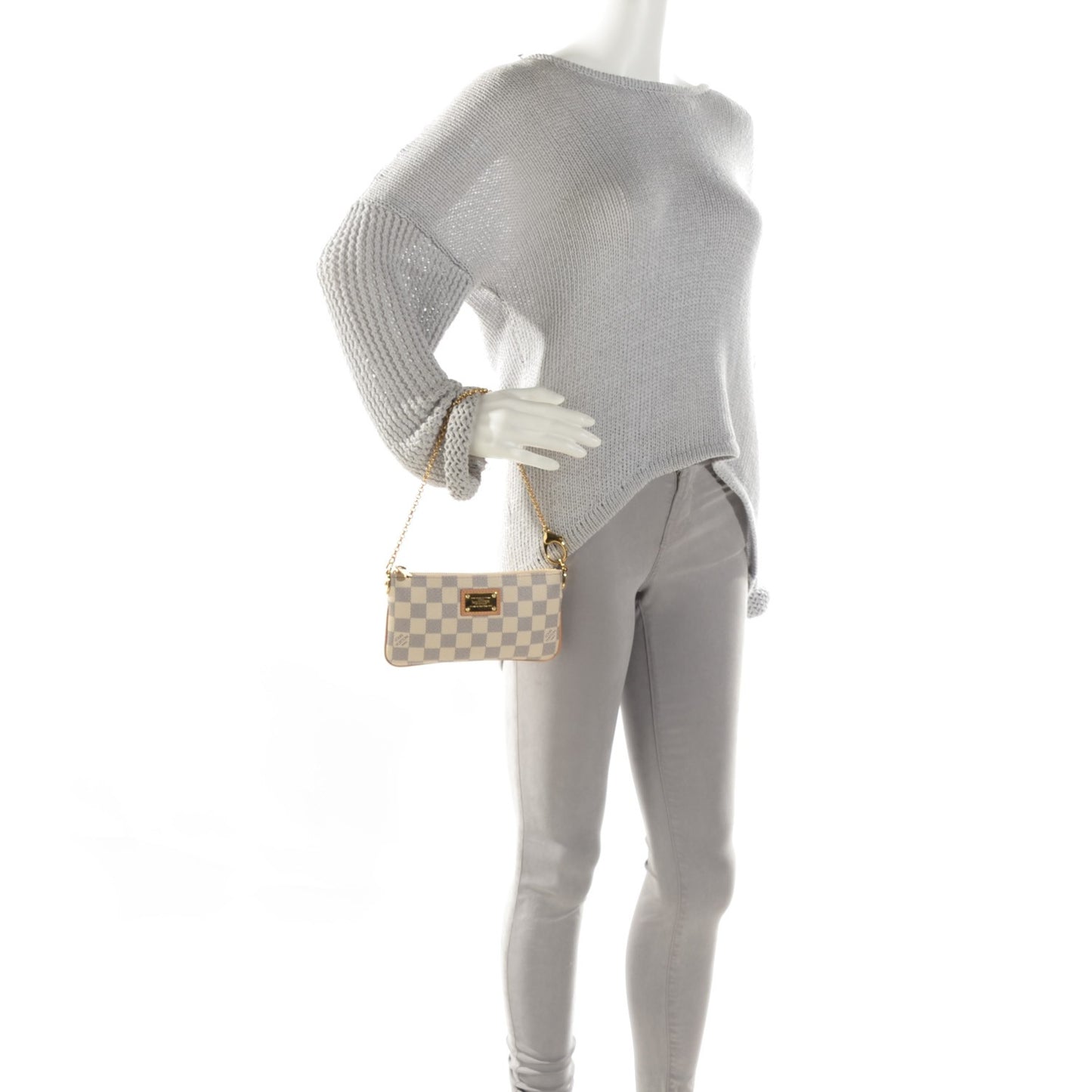 Damier Azur Pochette Milla MM