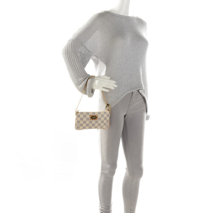 Louis Vuitton Damier Azur Pochette Milla MM 2 of 8