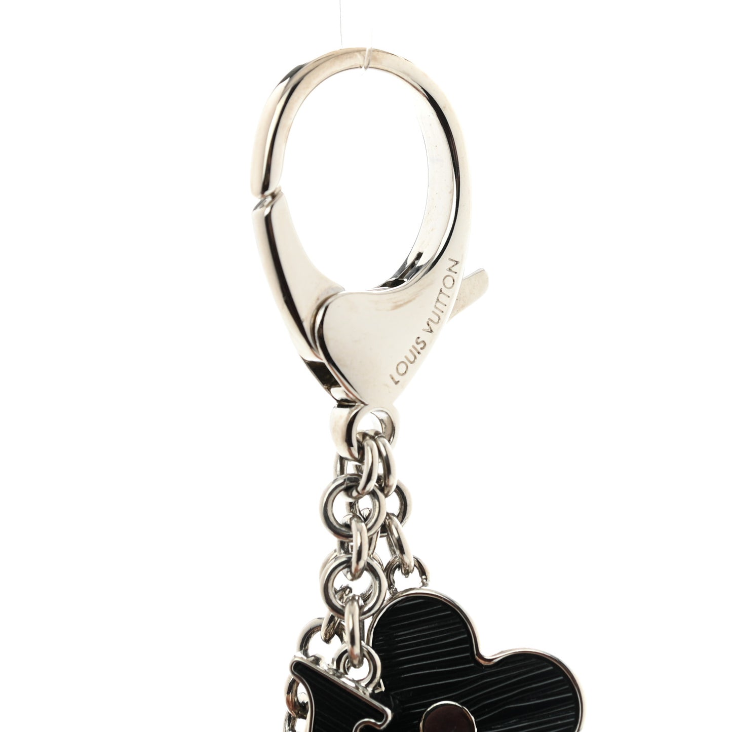 Electric Epi Fleur d'Epi Bag Charm Black