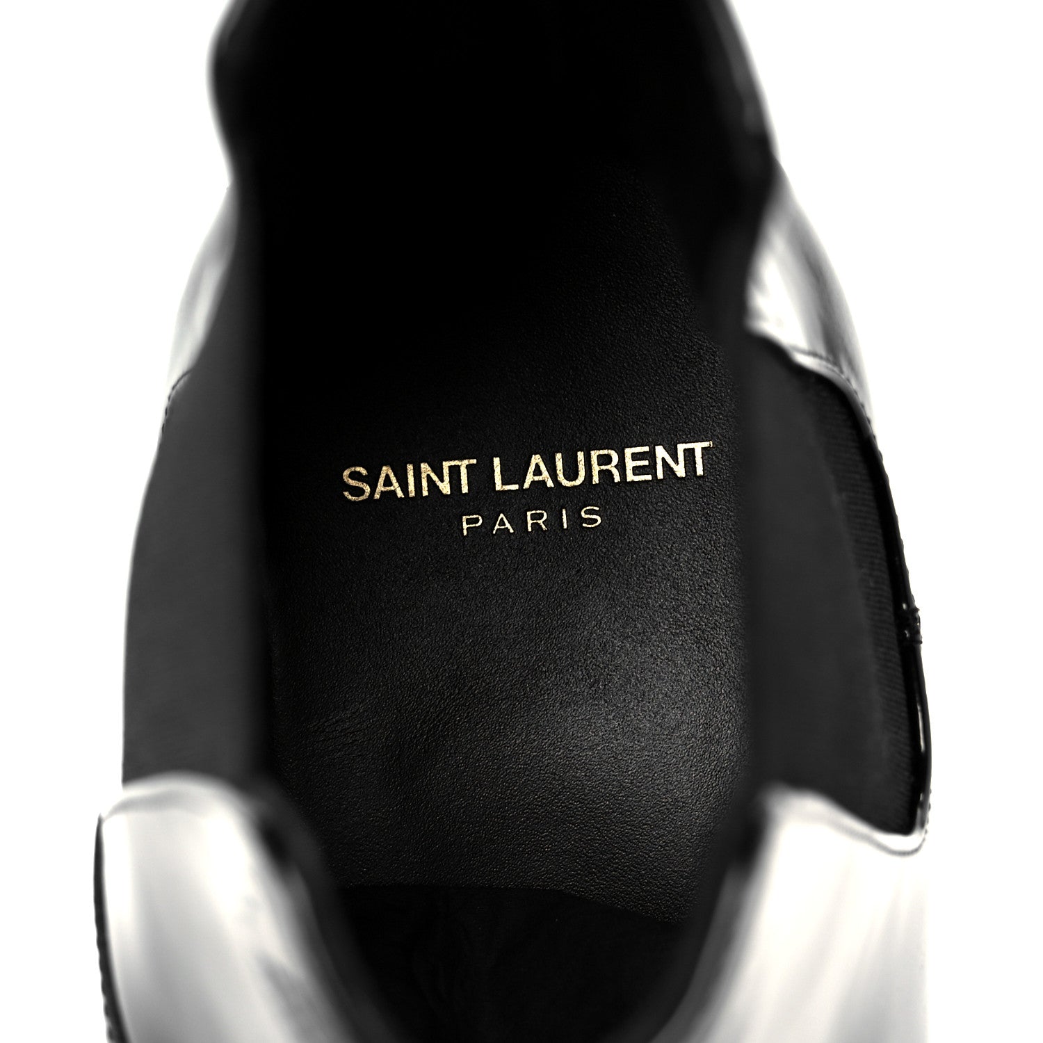 Saint Laurent Vitello Moet Mens Vadim 25 Booties 39 Black 8 of 10