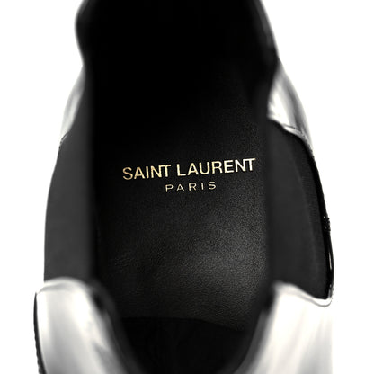 Saint Laurent Vitello Moet Mens Vadim 25 Booties 39 Black 8 of 10