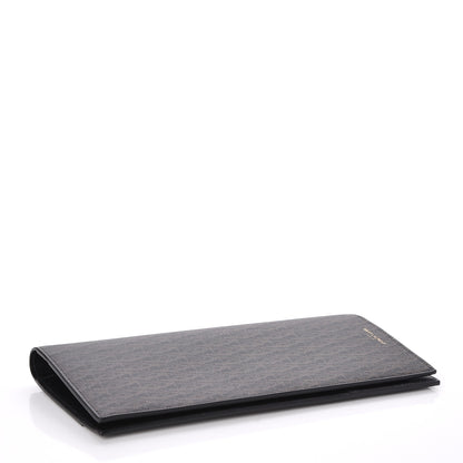 Saint Laurent Classic Toile Monogram Travel Document Case Black 4 of 8