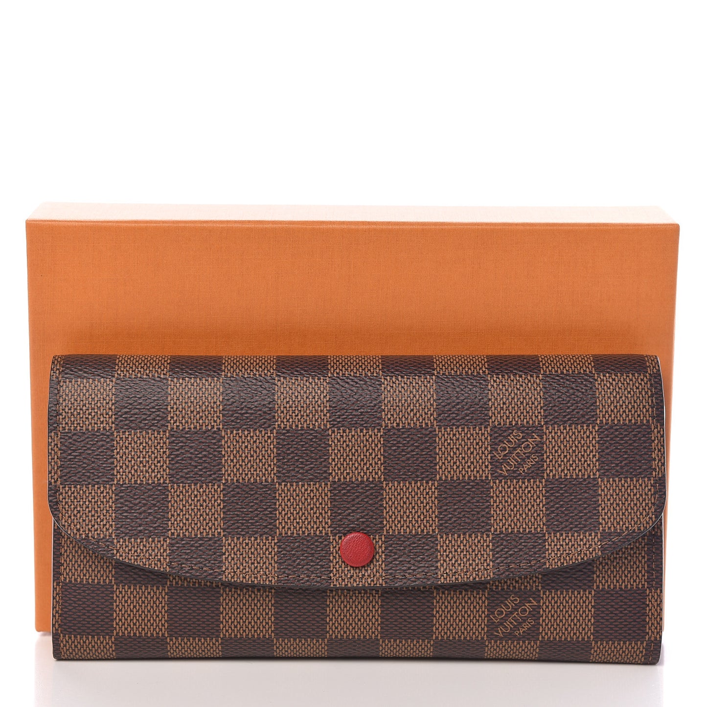 Damier Ebene Emilie Wallet