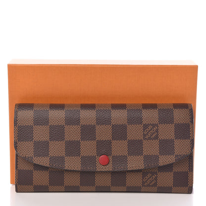 Louis Vuitton Damier Ebene Emilie Wallet 9 of 9