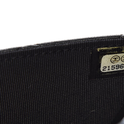 Chanel Lambskin Quilted Wallet On Chain WOC Black 8 of 12