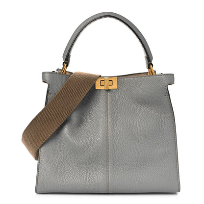 Fendi Cuoio Romano Selleria Medium Peekaboo X-Lite Nube 1 of 10