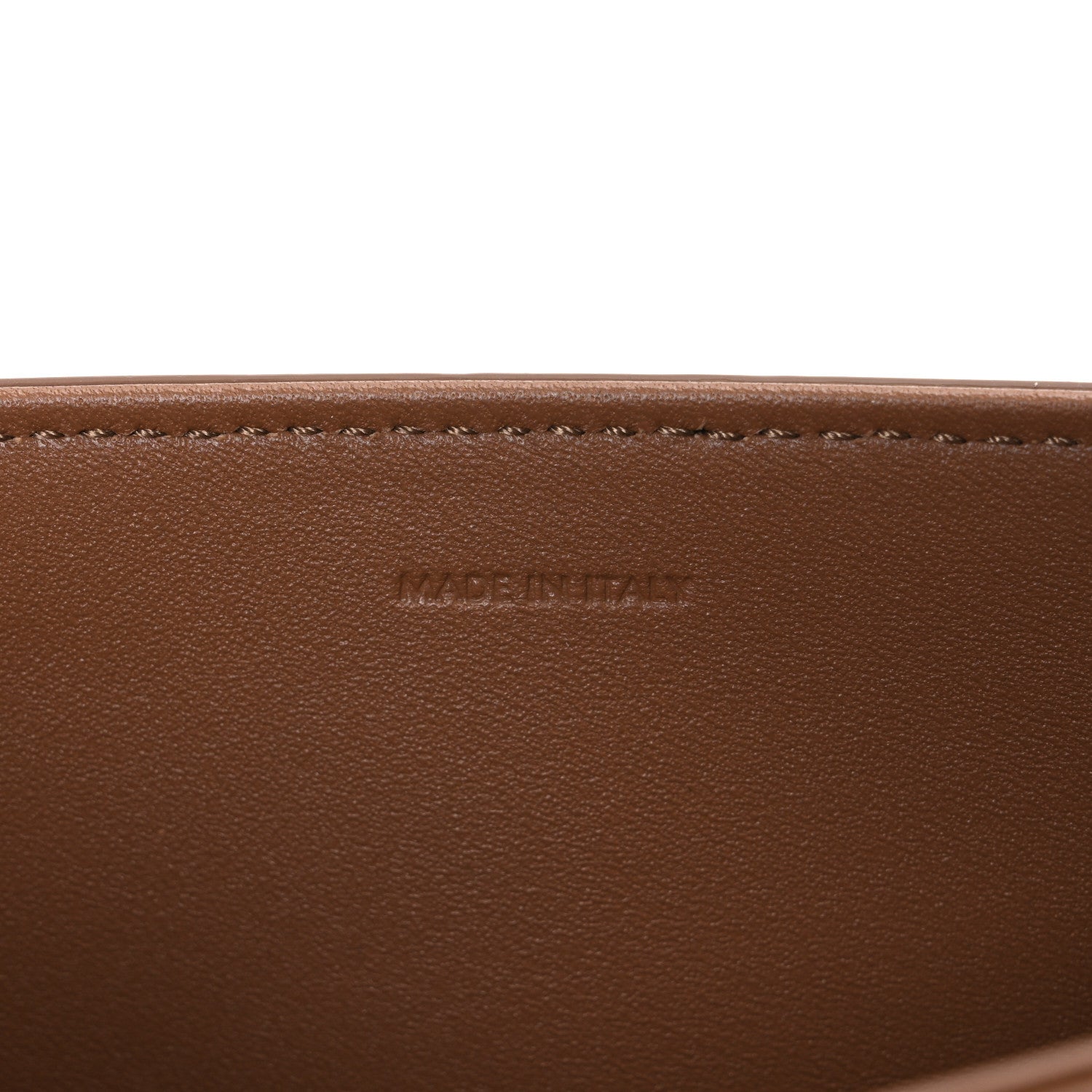 Celine Shiny Calfskin Medium Triomphe Bronze 7 of 10