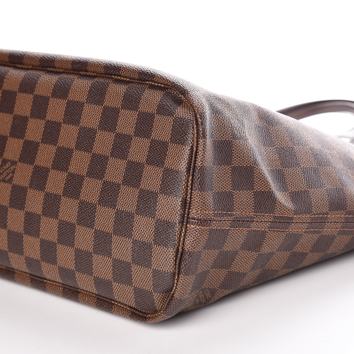 Louis Vuitton Damier Ebene Neo Neverfull MM Rose Ballerine 10 of 10
