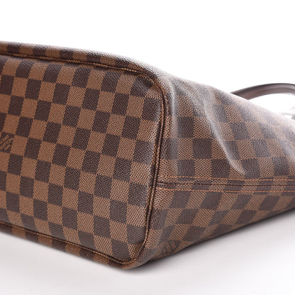 Louis Vuitton Damier Ebene Neo Neverfull MM Rose Ballerine 10 of 10