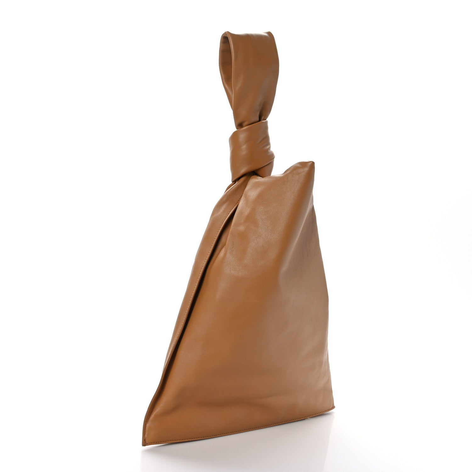 Bottega Veneta Supple Calfskin BV Twist Caramel 3 of 8