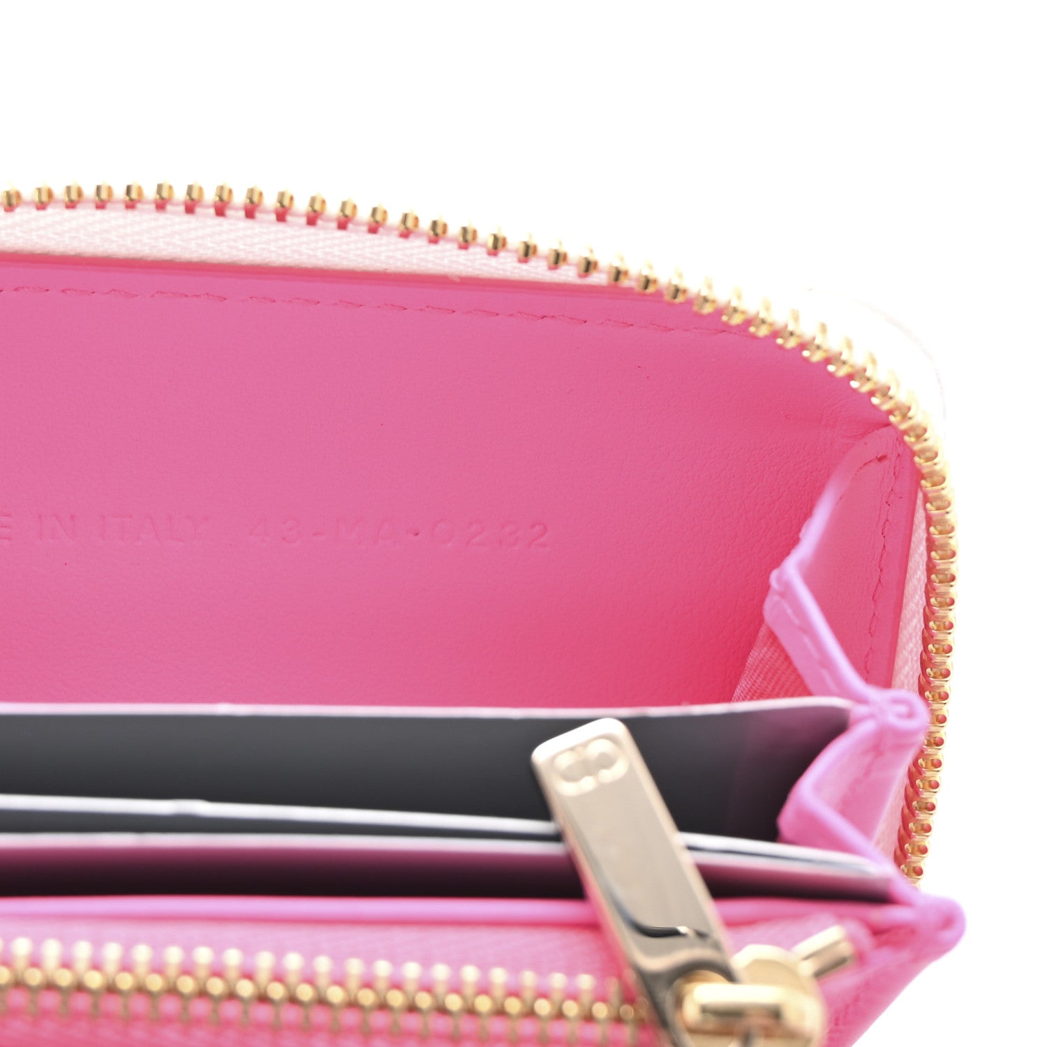Christian Dior Calfskin Vibe Voyageur Card Holder Fluorescent Pink 7 of 8