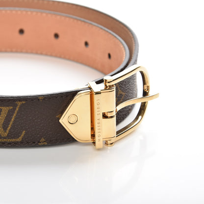 Louis Vuitton Monogram Ellipse Belt 85 34 8 of 9